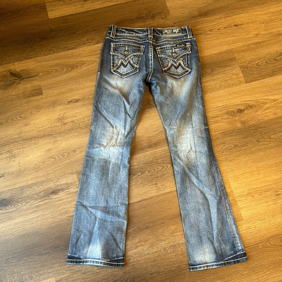 Miss me easy bootcut denim jeans size 28 ladies the M series - Picture 2 of 11